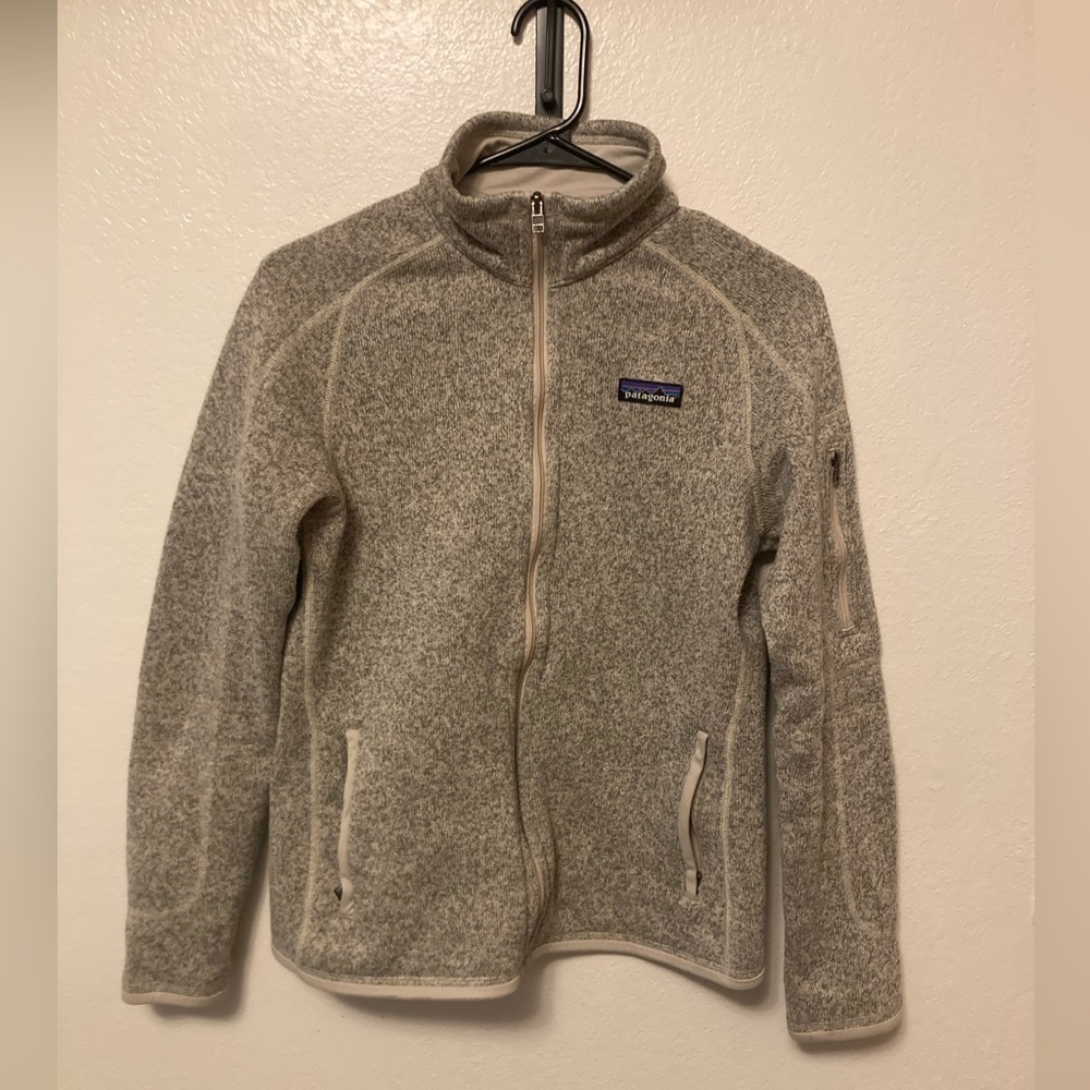 Patagonia Women’s Sm Oatmeal Zip Jacket